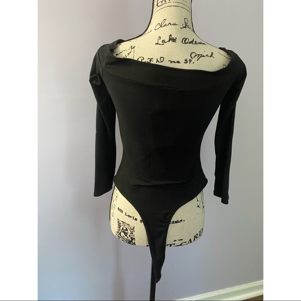 Off-shoulder, Cross-chest Bodysuit